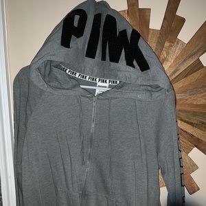 Pink hoodie